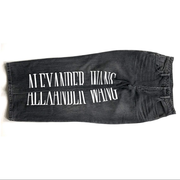 SOLD! $850 Alexander Wang Jeans Size 26 - Picture 4 of 4